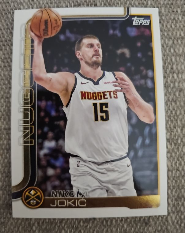 2025-26 Topps #101 Nikola Jokic — front