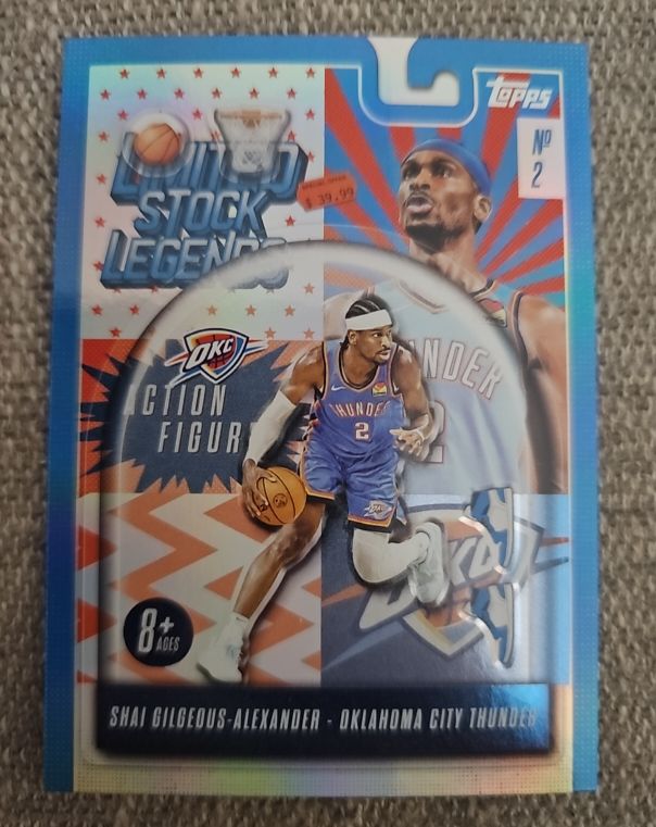 2025 Topps #LST-39 Shai Gilgeous-Alexander — front
