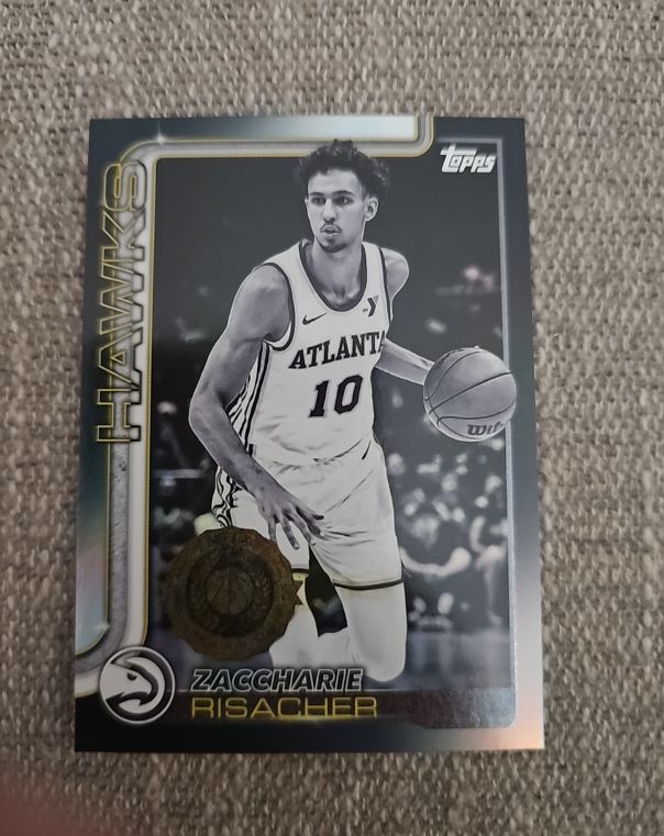 2025-26 Topps Basketball #62 Zaccharie Risacher — front