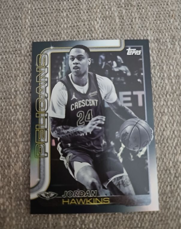 2025 Topps Jordan Hawkins — front