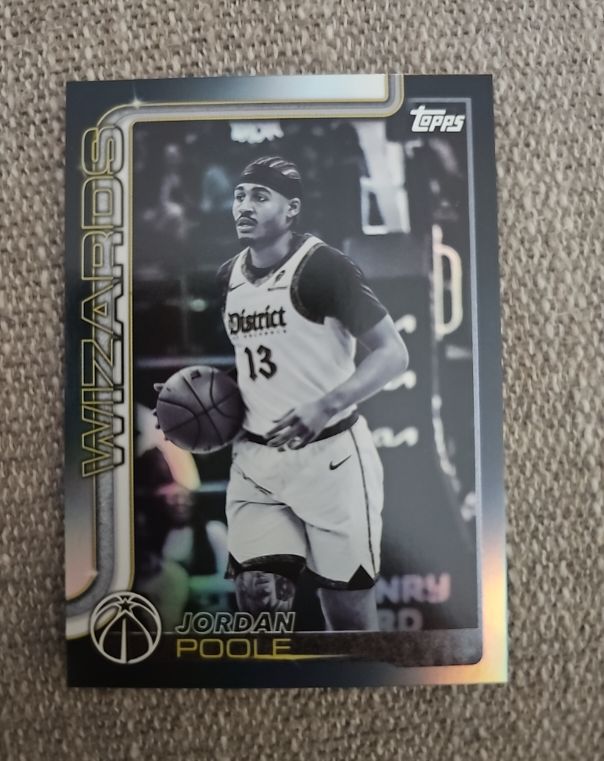 2023-24 Topps #13 Jordan Poole — front