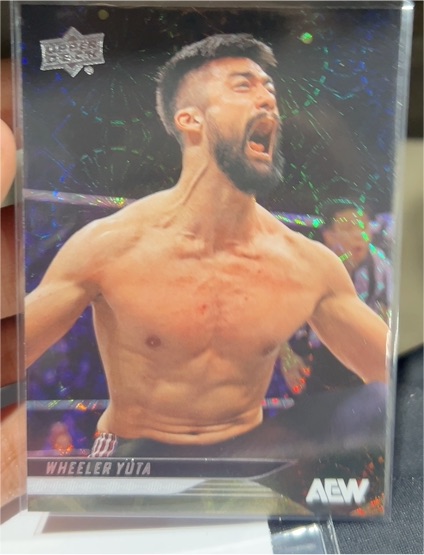 2025 Upper Deck AEW #59 Wheeler Yuta — front
