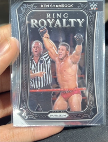 2023 Panini Prizm WWE Ring Royalty #7 Ken Shamrock — front