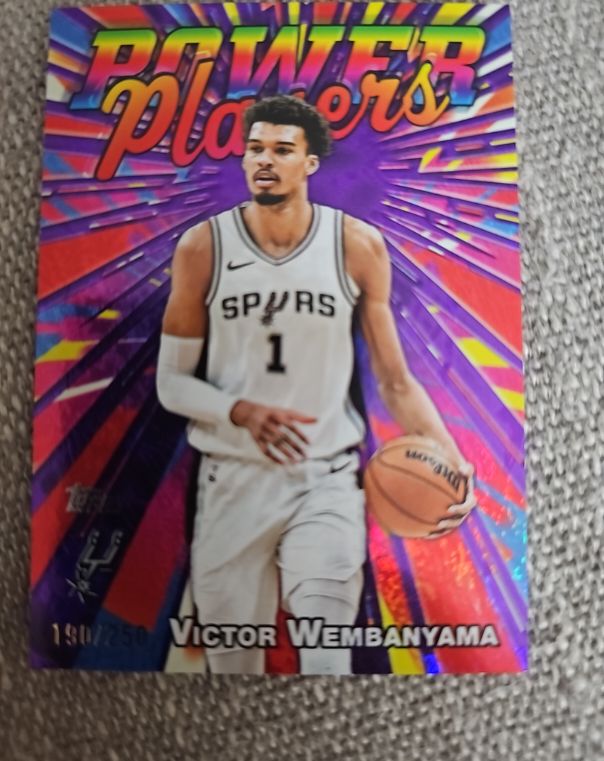 2025-26 Topps #PP-15 Victor Wembanyama Power Players — front