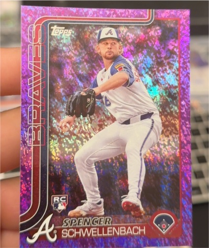 2025 Topps Series 1 #103 Spencer Schwellenbach — front