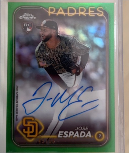 2024 Topps Chrome #RA-JE Jose Espada — front