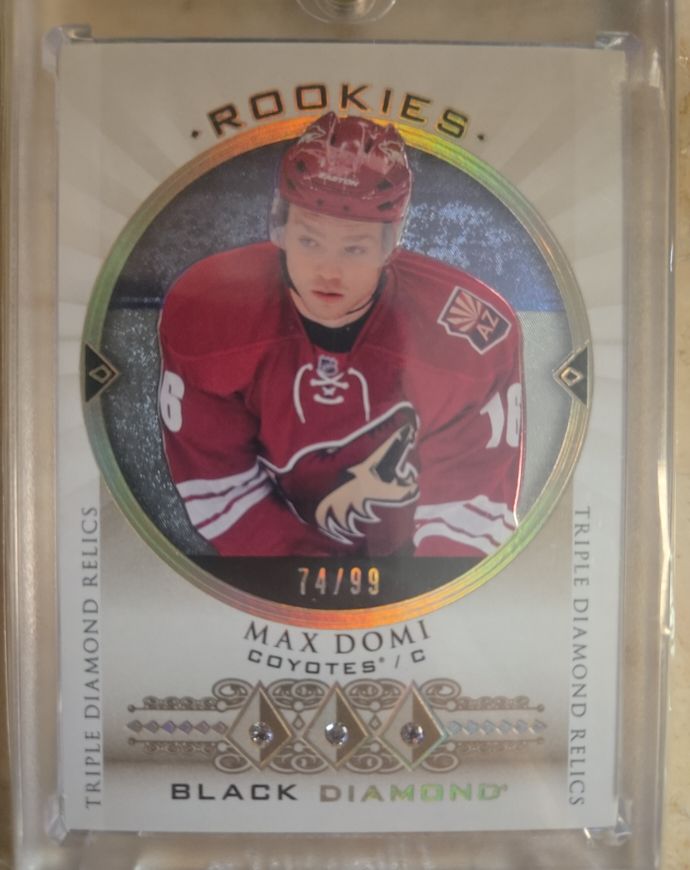 2015-16 Upper Deck Black Diamond #BDR-MD Max Domi — front