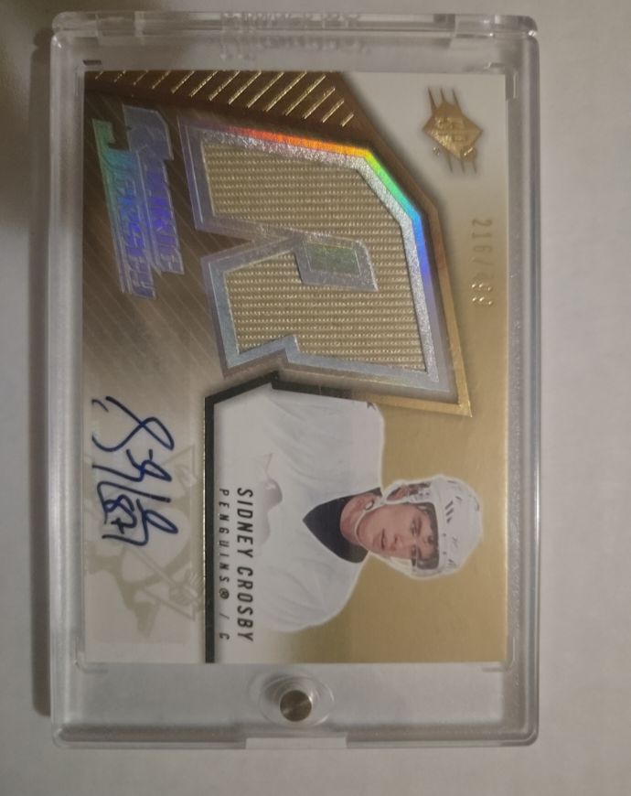 2005-06 Upper Deck SPx #216 Sidney Crosby — front