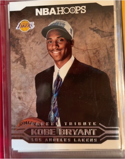 2017-18 Panini NBA Hoops #291 Kobe Bryant Career Tribute — front