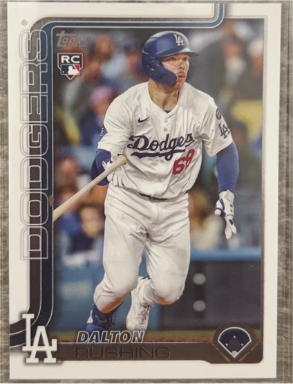 2025 Topps Update #US38 Dalton Rushing — front