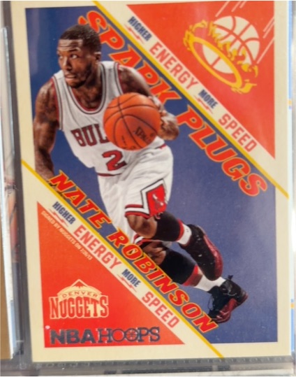 2013-14 Panini Hoops Spark Plugs #5 Nate Robinson — front