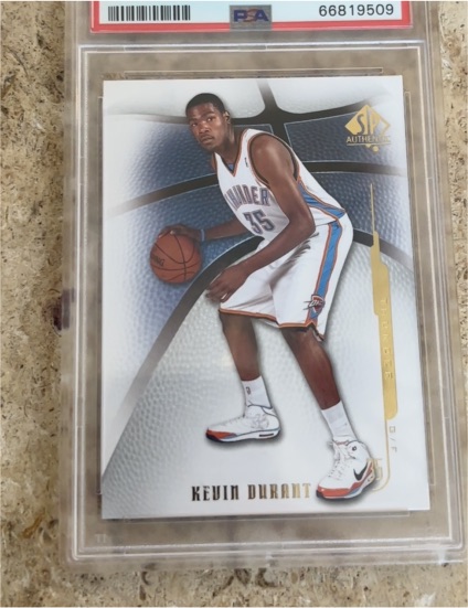 2008-09 Upper Deck SP Authentic #4 Kevin Durant — front