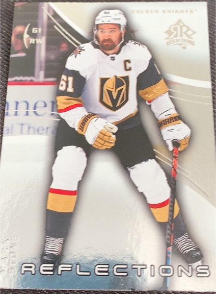 2020-21 Upper Deck Reflections #45 Mark Stone Vegas Golden Knights — front