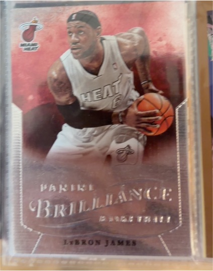 2012-13 Panini Brilliance #116 LeBron James — front