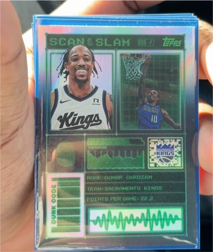 2025-26 Topps #SS-22 DeMar DeRozan Scan & Slam — front