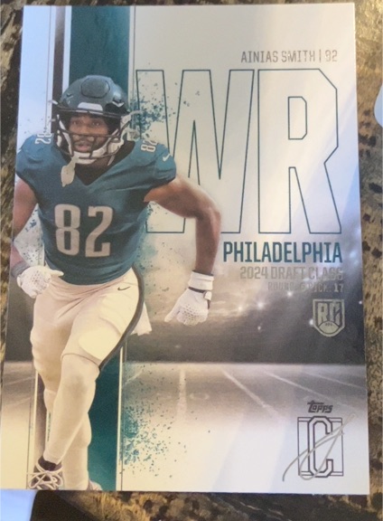 2024 Topps Signature Class #168 Ainias Smith — front