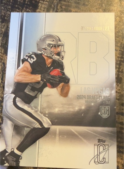 2024 Topps Signature Class #132 Dylan Laube — front