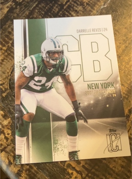 2024 Topps Signature Class #24 Darrelle Revis — front