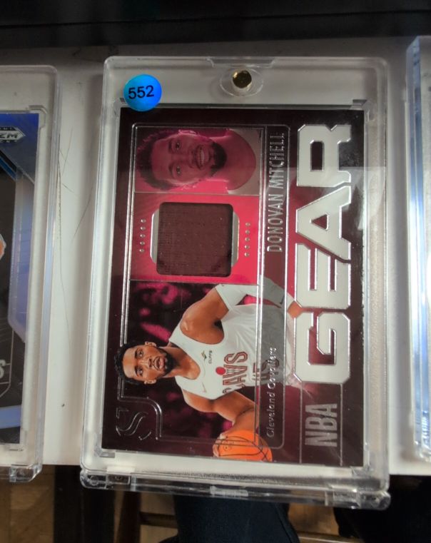 2024-25 Panini Silhouette NBA Gear #NG-MIT Donovan Mitchell — front