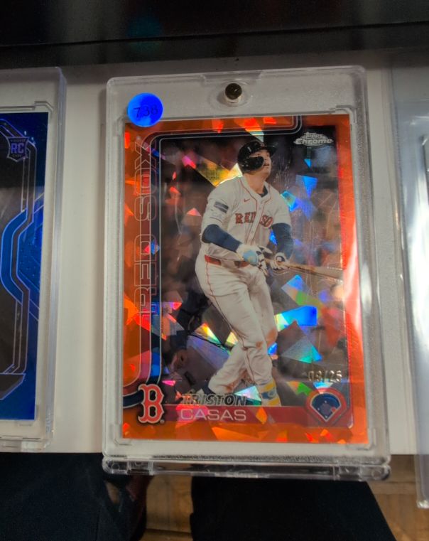 2025 Topps Chrome Red Sox Triston Casas — front