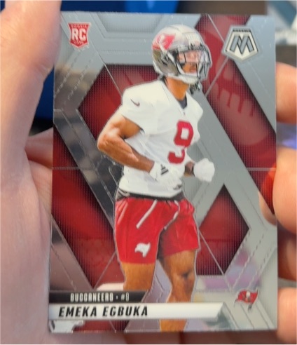 2025 Panini Mosaic #376 Emeka Egbuka — front