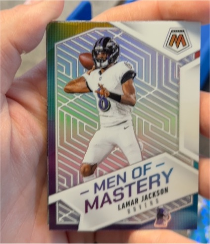 2025 Panini Mosaic #9 Lamar Jackson — front
