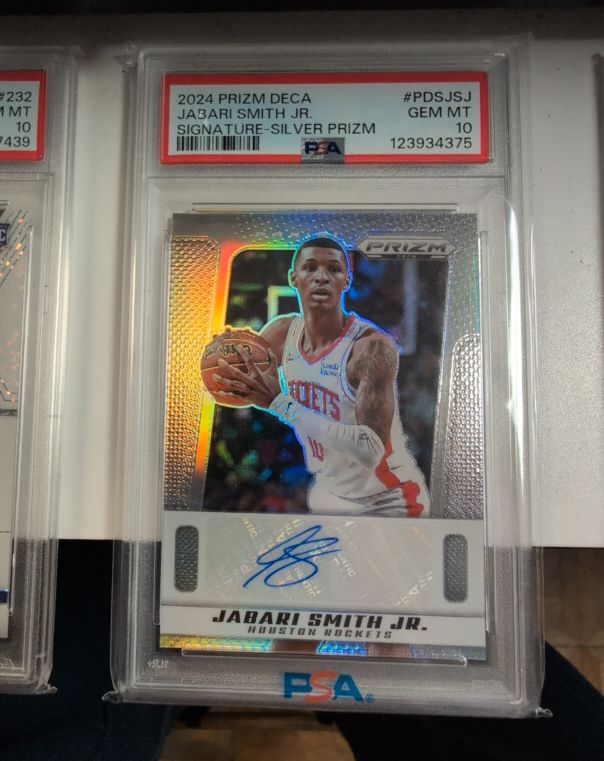 2024 Panini Prizm Deca #PDSJSJ Jabari Smith Jr. — front