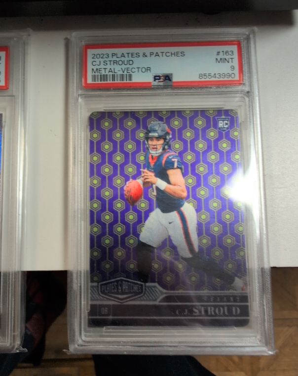 2023 Panini Plates & Patches #163 C.J. Stroud — front