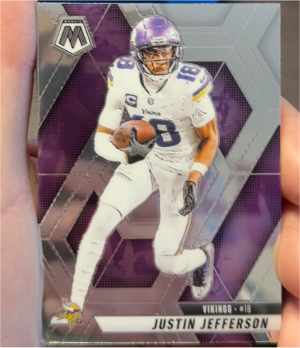 2025 Panini Mosaic #19 Justin Jefferson — front