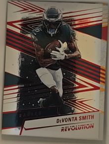2025 Panini Revolution DeVonta Smith — front