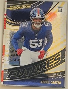2025 Panini Revolution #17 Abdul Carter Futures — front