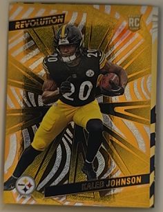 2025 Panini Revolution #223 Kaleb Johnson — front