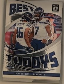 2024 Panini Donruss Optic #19 Geno Smith / Tyler Lockett Best Tuddys — front