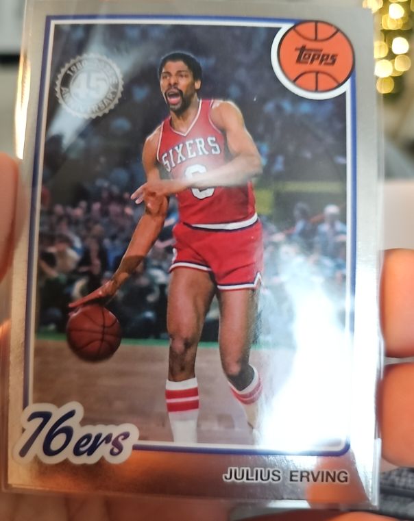 2025-26 Topps Basketball #80BK-2 Julius Erving — front