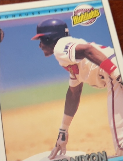 1992 Donruss #33 Otis Nixon — front