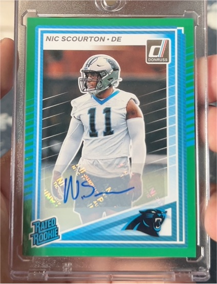 2025 Donruss #383 Nic Scourton — front