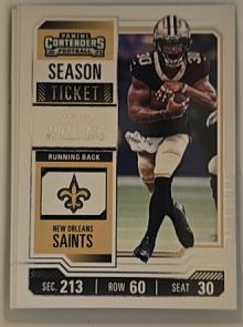 2023 Panini Contenders Season Ticket #73 Jamaal Williams — front