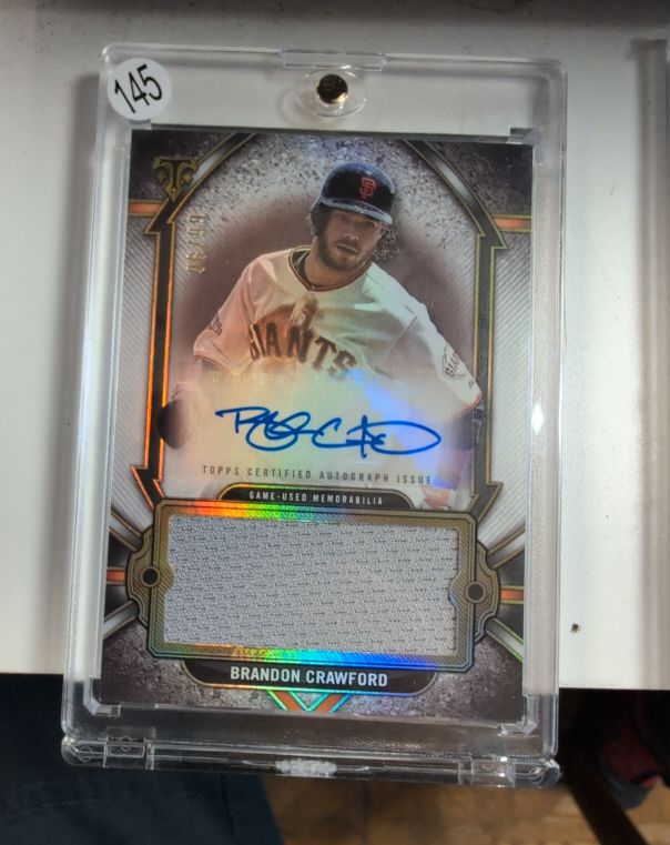 2024 Topps Triple Threads #AJR-BC Brandon Crawford — front
