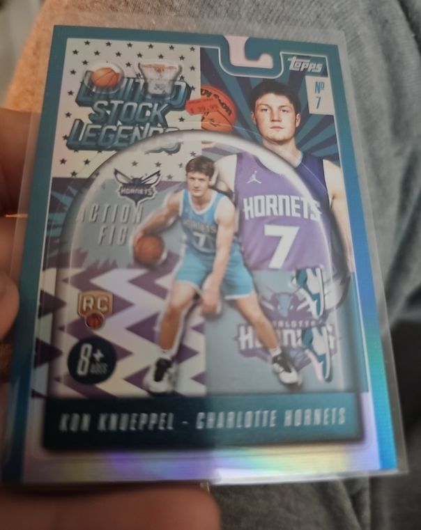 2025-26 Topps Limited Stock Legends #LST-4 Kon Knueppel — front