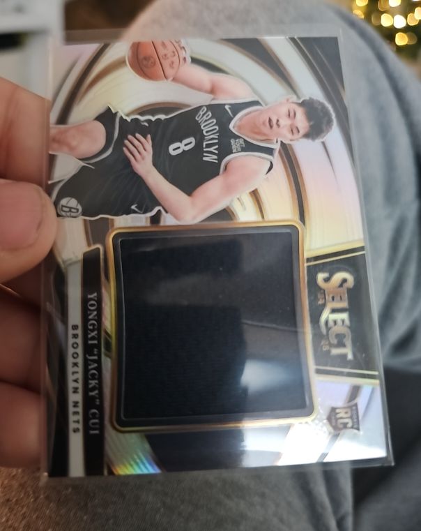 2024-25 Panini Select #JRS-CUI Yongxi "Jacky" Cui — front