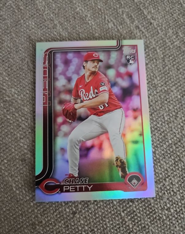 2025 Topps Update Series #US275 Chase Petty — front
