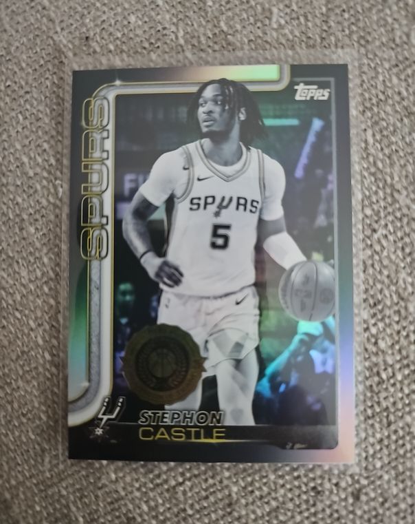 2025-26 Topps #197 Stephon Castle — front