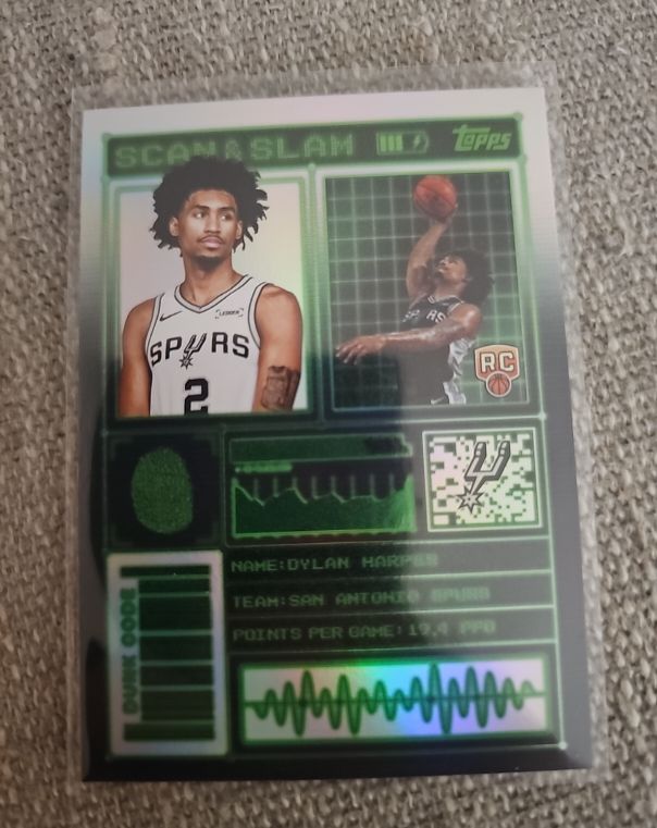 2025-26 Topps Scan And Slam #SS-27 Dylan Harper — front