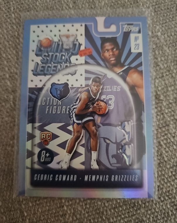 2025-26 Topps Limited Stock Legends #LST-11 Cedric Coward — front