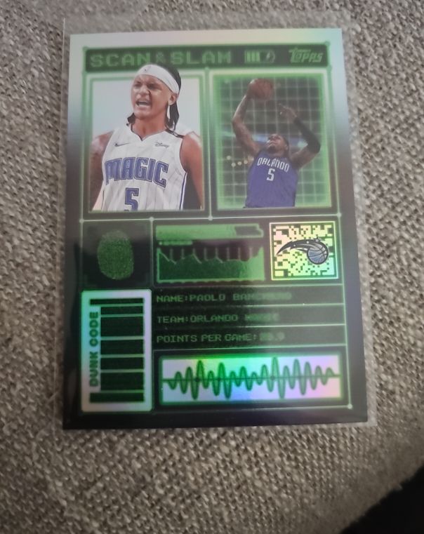 2025-26 Topps Basketball Scan and Slam #SS-6 Paolo Banchero — front