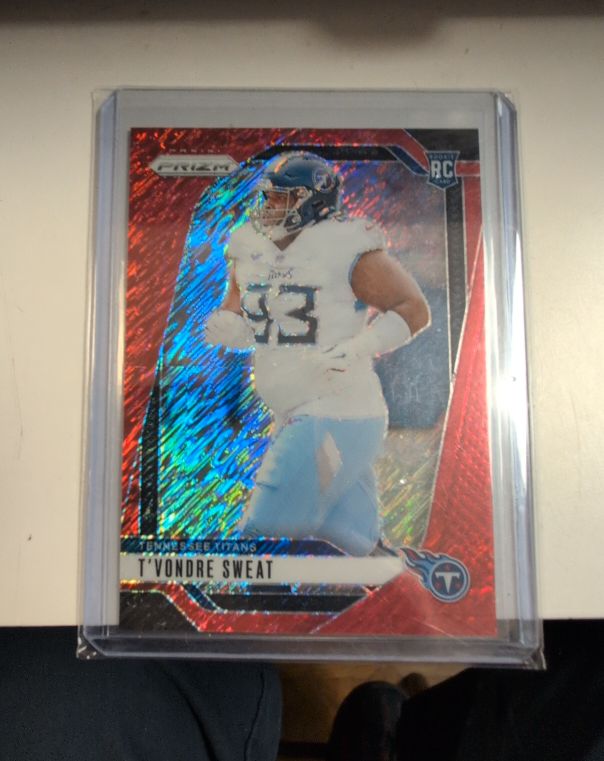 2024 Panini Prizm #394 T'Vondre Sweat — front