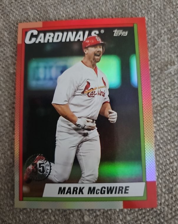 2025 Topps Update #U90-19 Mark McGwire — front