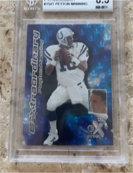 1999 Skybox EX Century #15XT Peyton Manning — front