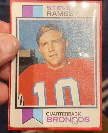 1973 Topps #189 Steve Ramsey — front