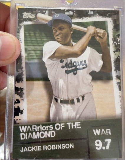 2020 Topps Warriors of the Diamond #WOD-41 Jackie Robinson — front